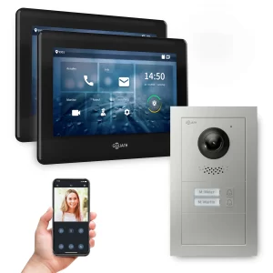 goliath-hybrid-2-draht-bus-gegensprechanlage-app-2-familien-2×7-zoll-schwarz-180